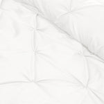 Pintuck Duvet Cover Set