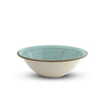 Porcelain Soup-Cereal Bowl Pebble Sea Green 18cm