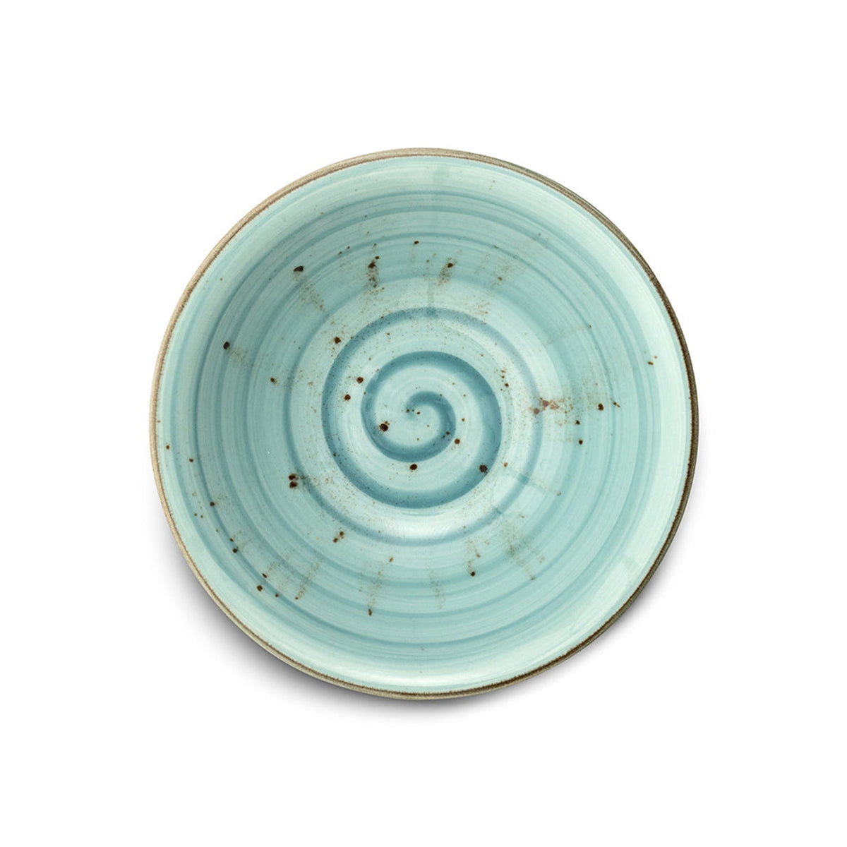 Porcelain Soup-Cereal Bowl Pebble Sea Green 18cm