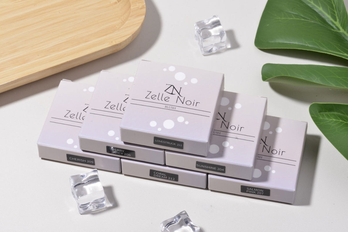 Powdered Blush | 6 Shades | Zelle Noir