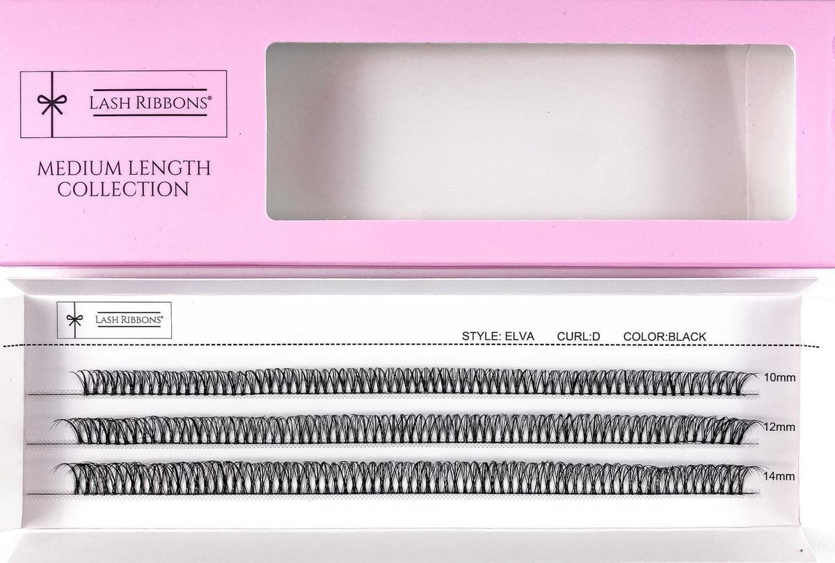 Premium Lash Extensions Starter Kit - Fully Loaded Elva Medium