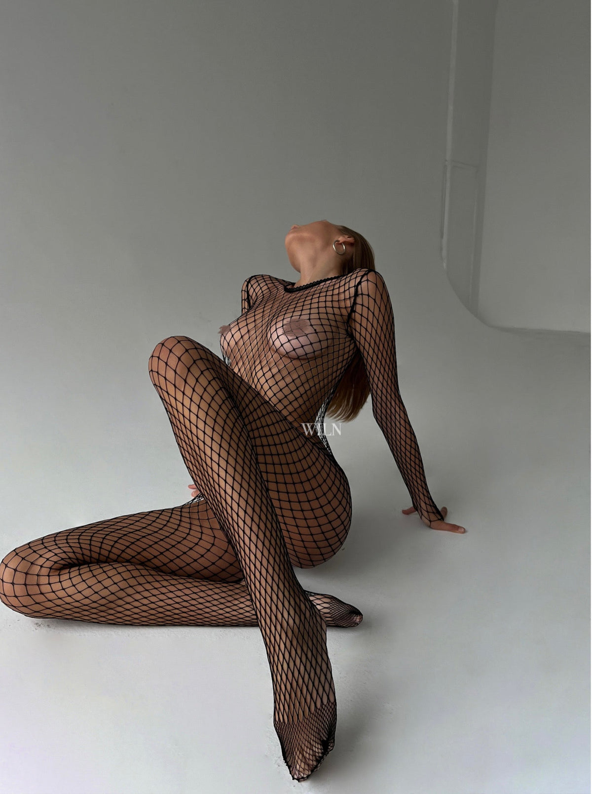 PREY Fishnet Full Bodysuit One Size