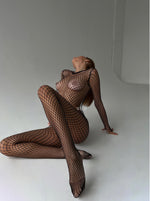 PREY Fishnet Full Bodysuit One Size