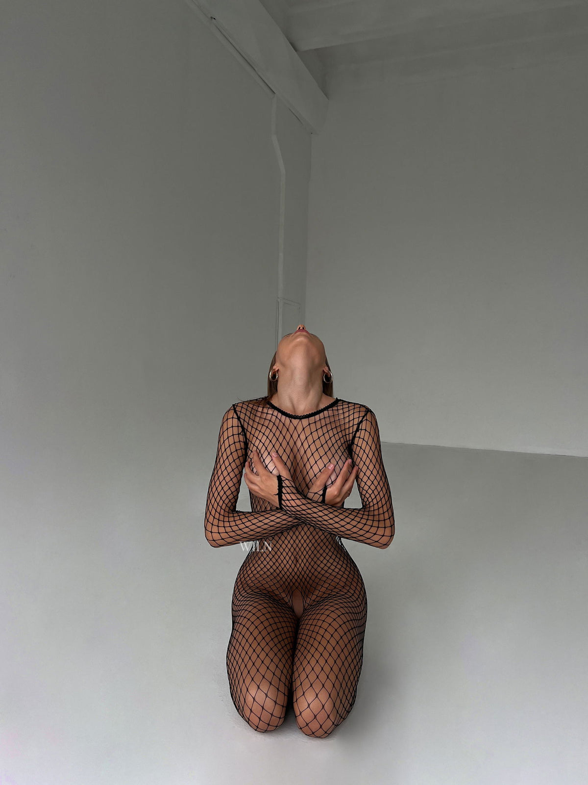 PREY Fishnet Full Bodysuit One Size