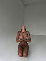 PREY Fishnet Full Bodysuit One Size