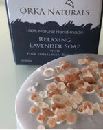 Relaxing Lavender Soap with Pink Himalayan Salt