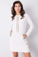 Relevance Long Sleeve Cotton Day Dress