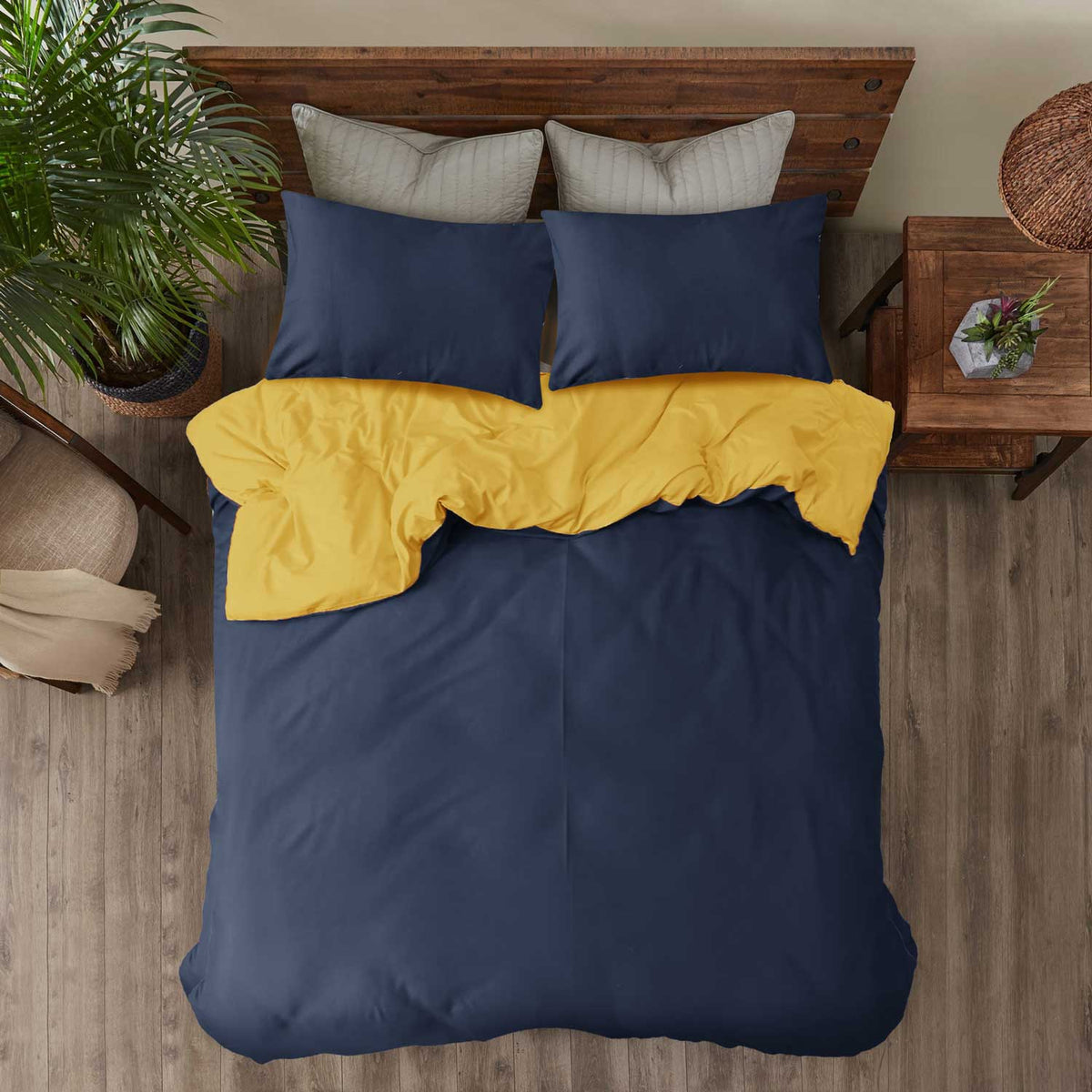 Reversible Duvet Cover Set