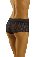 Wolbar Riki Lace Shorts Style Briefs Black