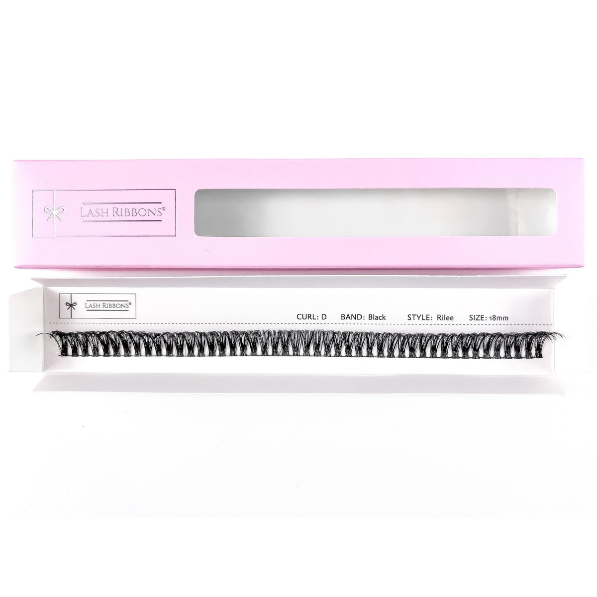 Rilee - 3D 'D' Curl Lash Ribbons® 18mm