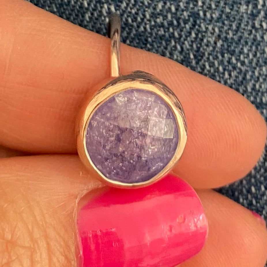 Rings with Round Natural Stones