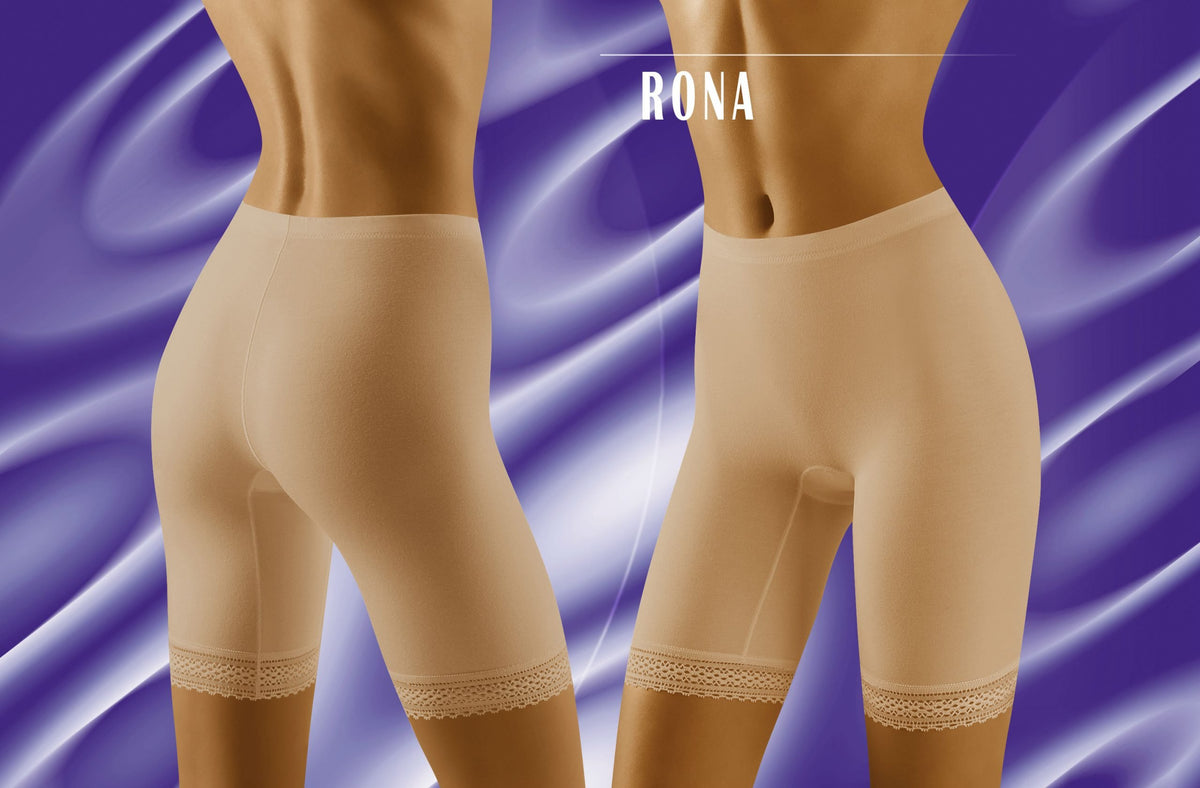 Wolbar Rona Elasticated Shaping Shorts Beige