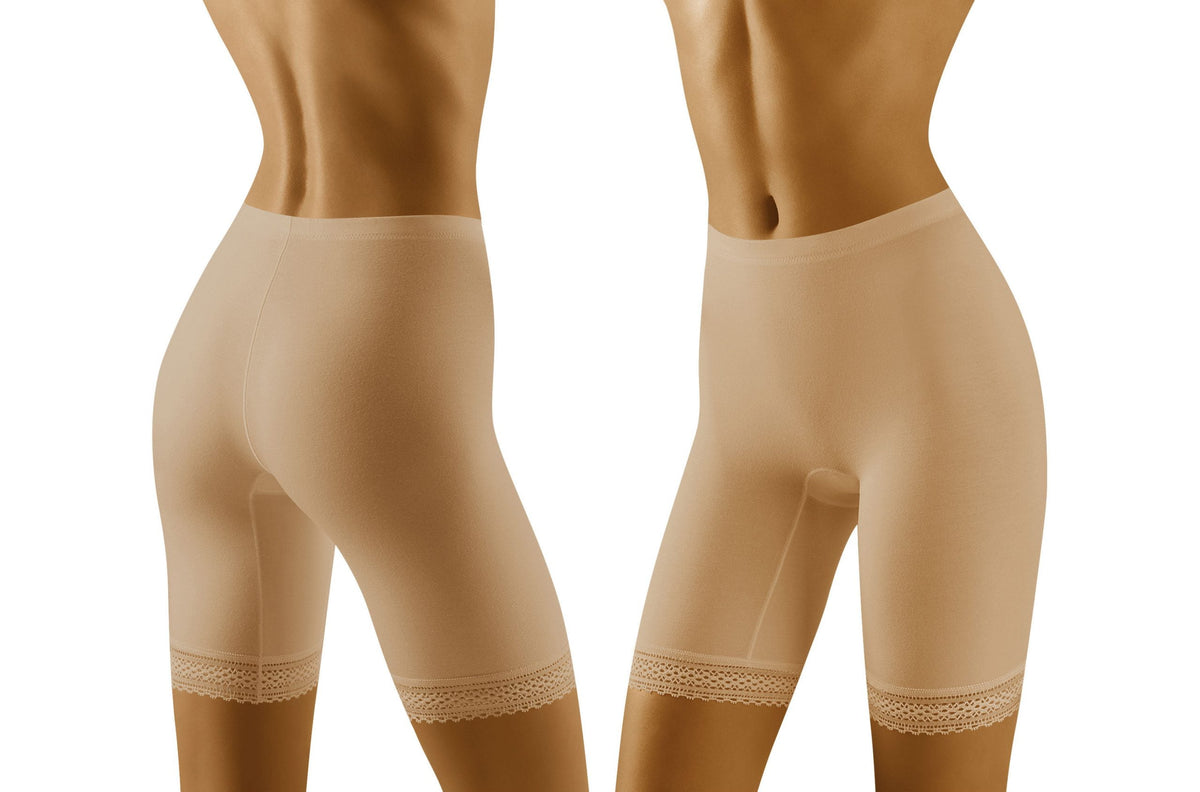Wolbar Rona Elasticated Shaping Shorts Beige