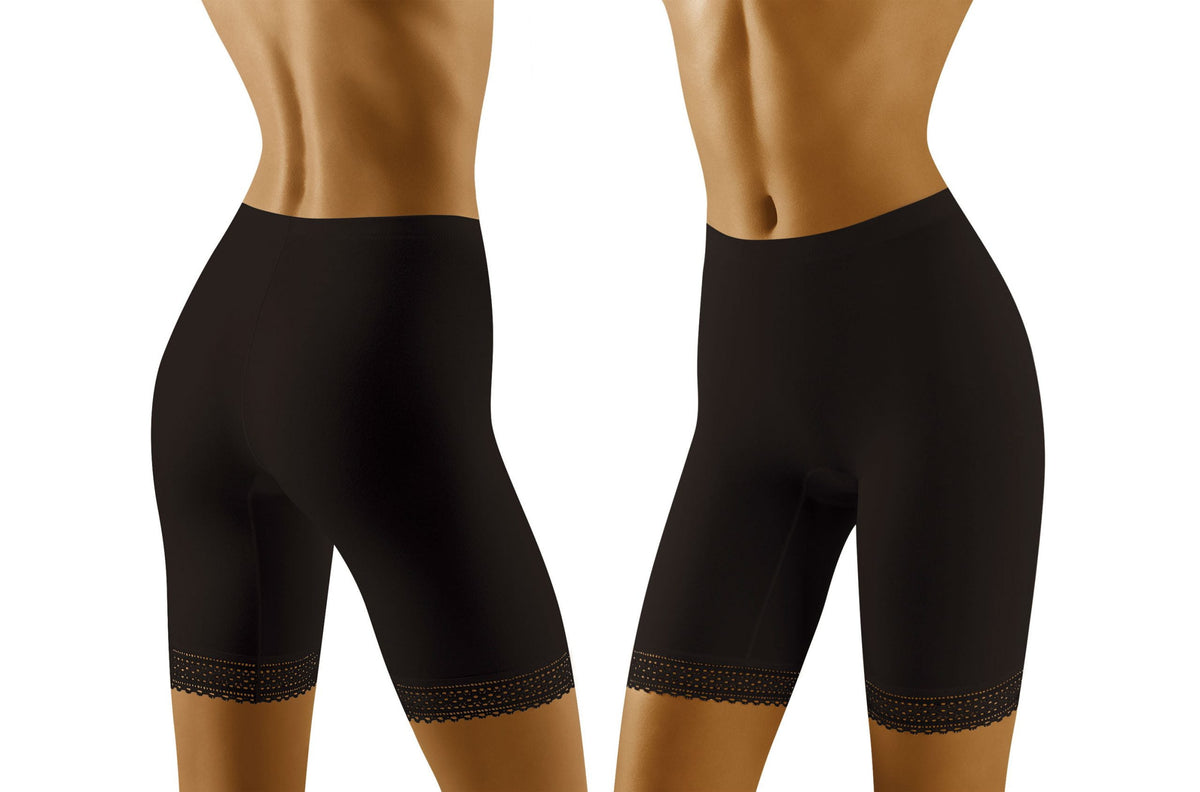 Wolbar Rona Elasticated Shaping Shorts Black