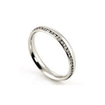 Round/Cushion four claw low rex style ring