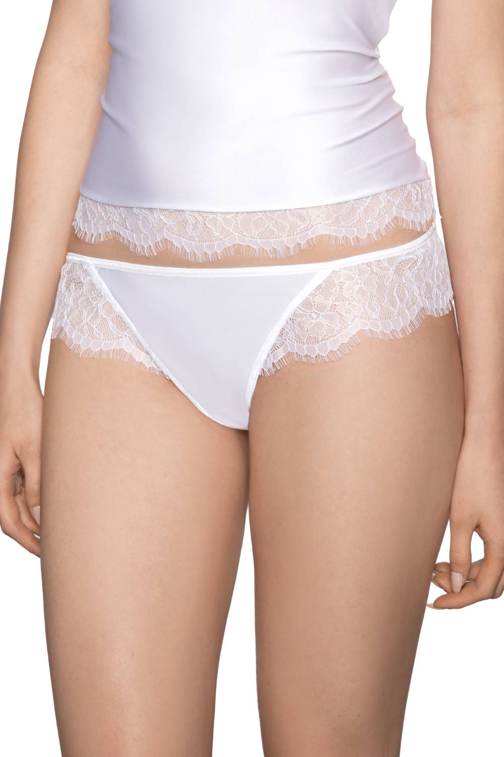Roza Erii White Soft Thong