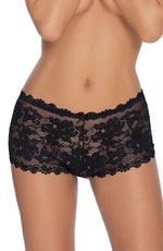 Roza Olympia Lace Briefs Black