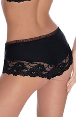 Roza Sisi Shorts Style Briefs Black