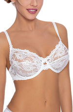 Roza Sisi White Lace Bra