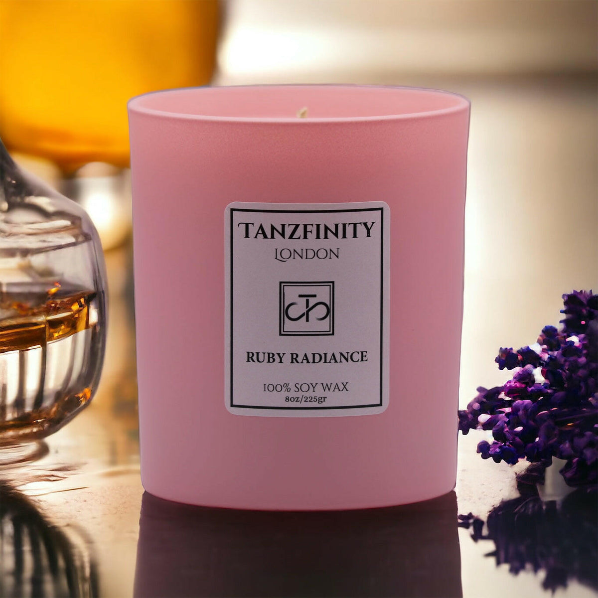Ruby Radiance Luxury Scented Candle 220g