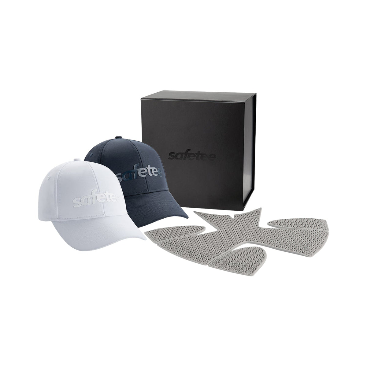 Safetee Golf Caps Navy White