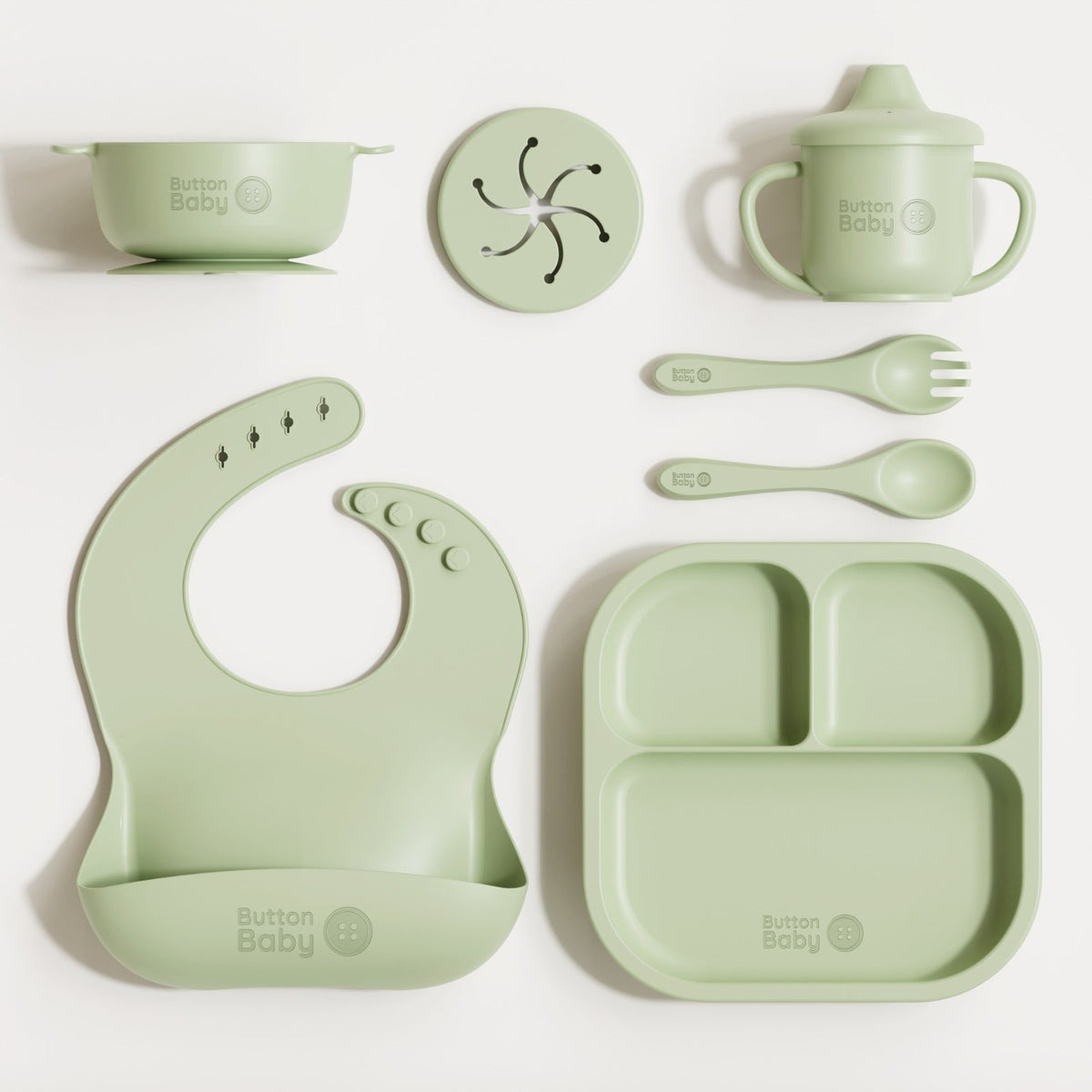 Sage Green Weaning Set - 6 Months to 5 Years