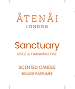 Atenai London Sanctuary Rose & Frankincense Candle 140g