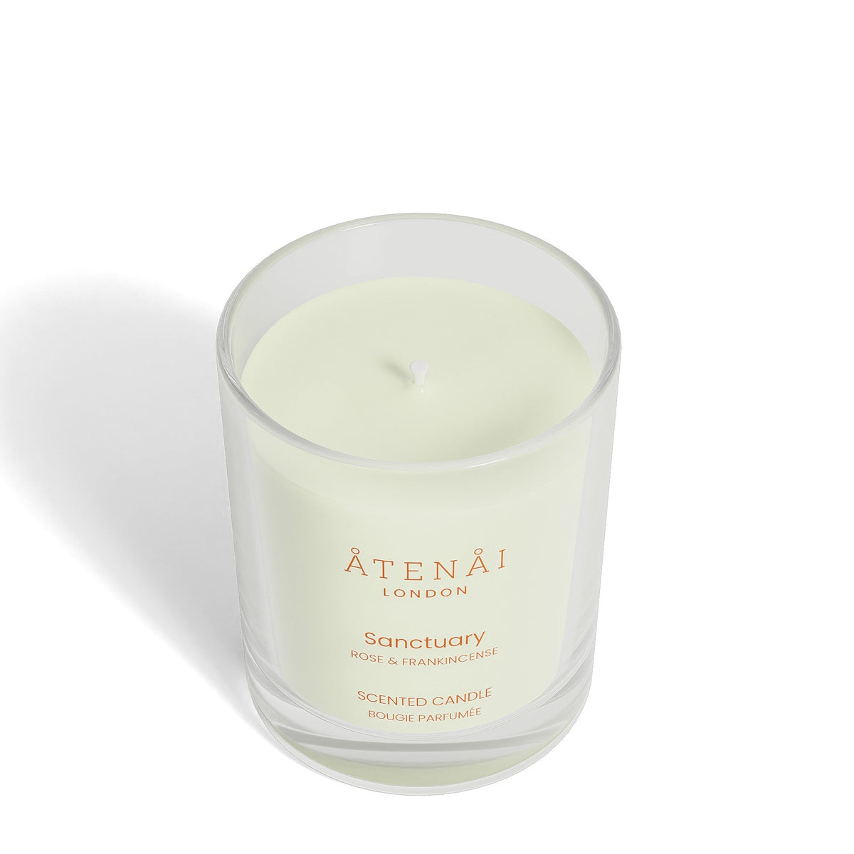 Atenai London Sanctuary Rose & Frankincense Candle 140g