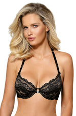 Roza Sefia Soft Cup Black Bra