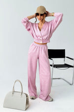 LaBalancia Two Piece Loungewear Set pink