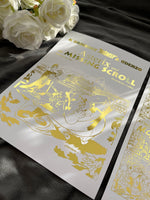 Set of 2 Asterix Comic Cover & Comic Strip Foil Print