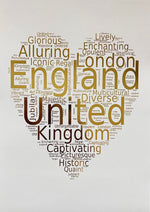 Set of 3 London Gold Foil Prints