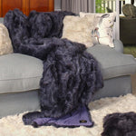 Shearling Cushion Square 45cm Clotted Cream & Sandstone Merino Wool