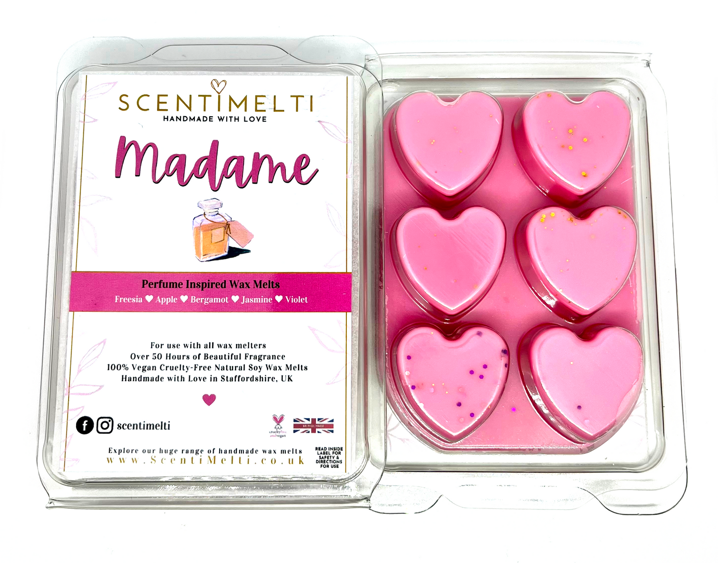 Madame Perfume Inspired Wax Melts - ScentiMelti  Madame Perfume Inspired Wax Melts