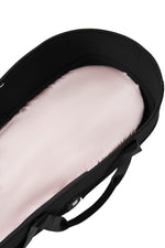 Silk Moses Basket & Carrycot Fitted Sheet - Blush Pink