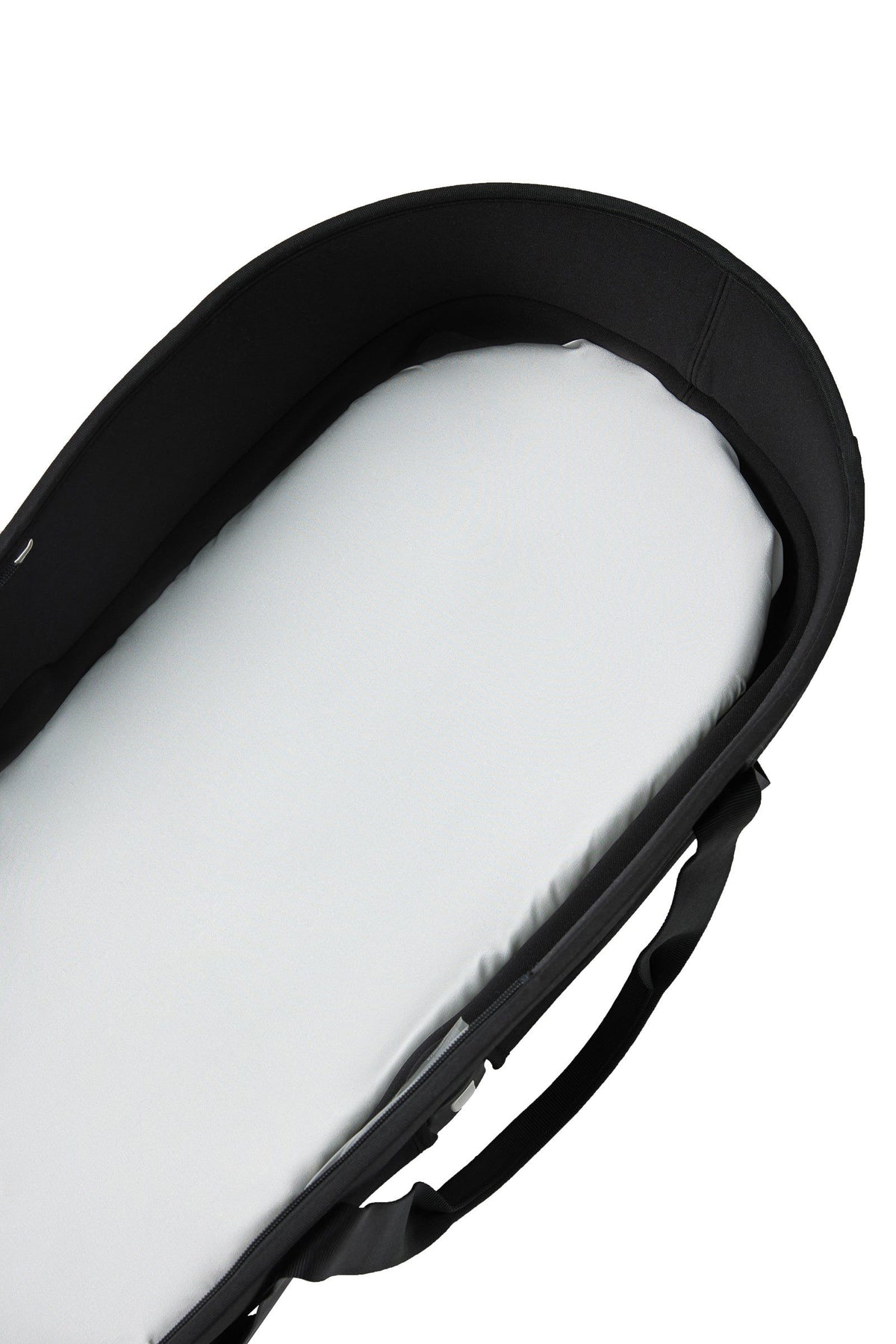 Silk Moses Basket & Carrycot Fitted Sheet - Snow White