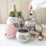 Silver Disco Ball Mug