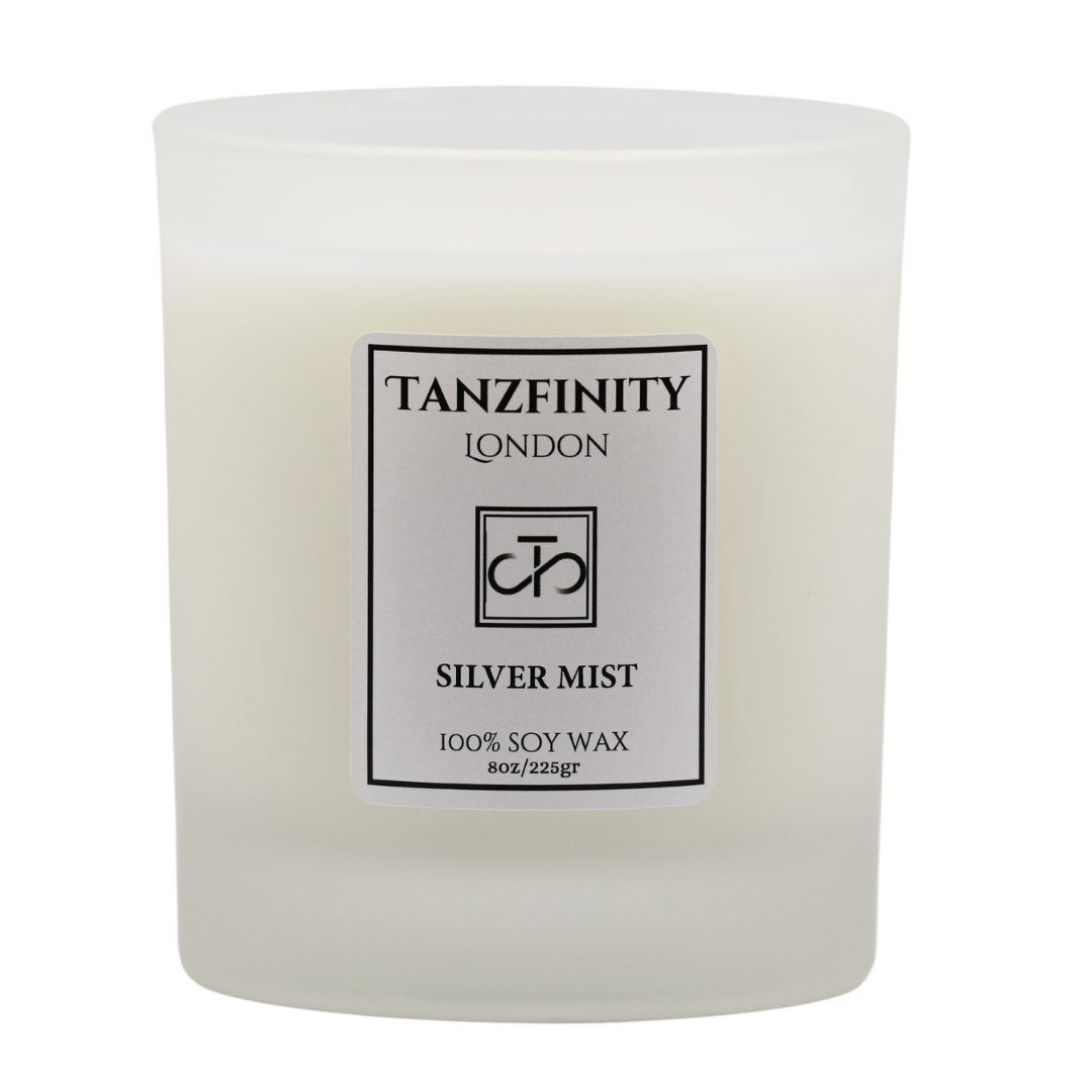 Silver Mist Luxury Scented Candle 220g