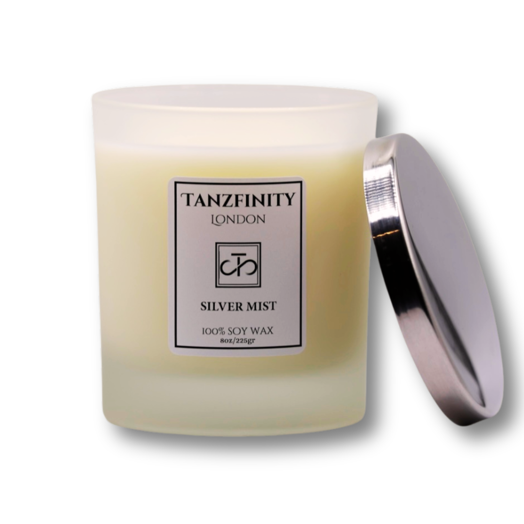 Silver Mist Luxury Scented Candle 220g