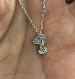 Silver Pendant on 45cm Silver Chain Various Designs