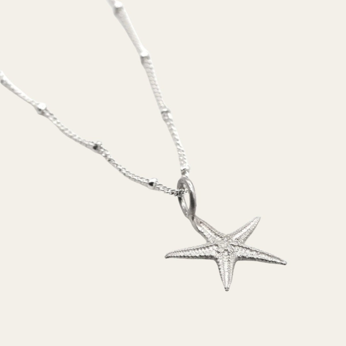 Dainty London Dainty Silver Starfish Necklace