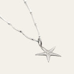 Dainty London Dainty Silver Starfish Necklace