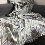 Sirocco Organic Cotton Jacquard Weave Throw