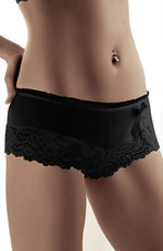 Roza Sisi Shorts Style Briefs Black