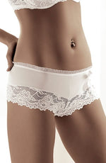 Roza Sisi Shorts Style Briefs White