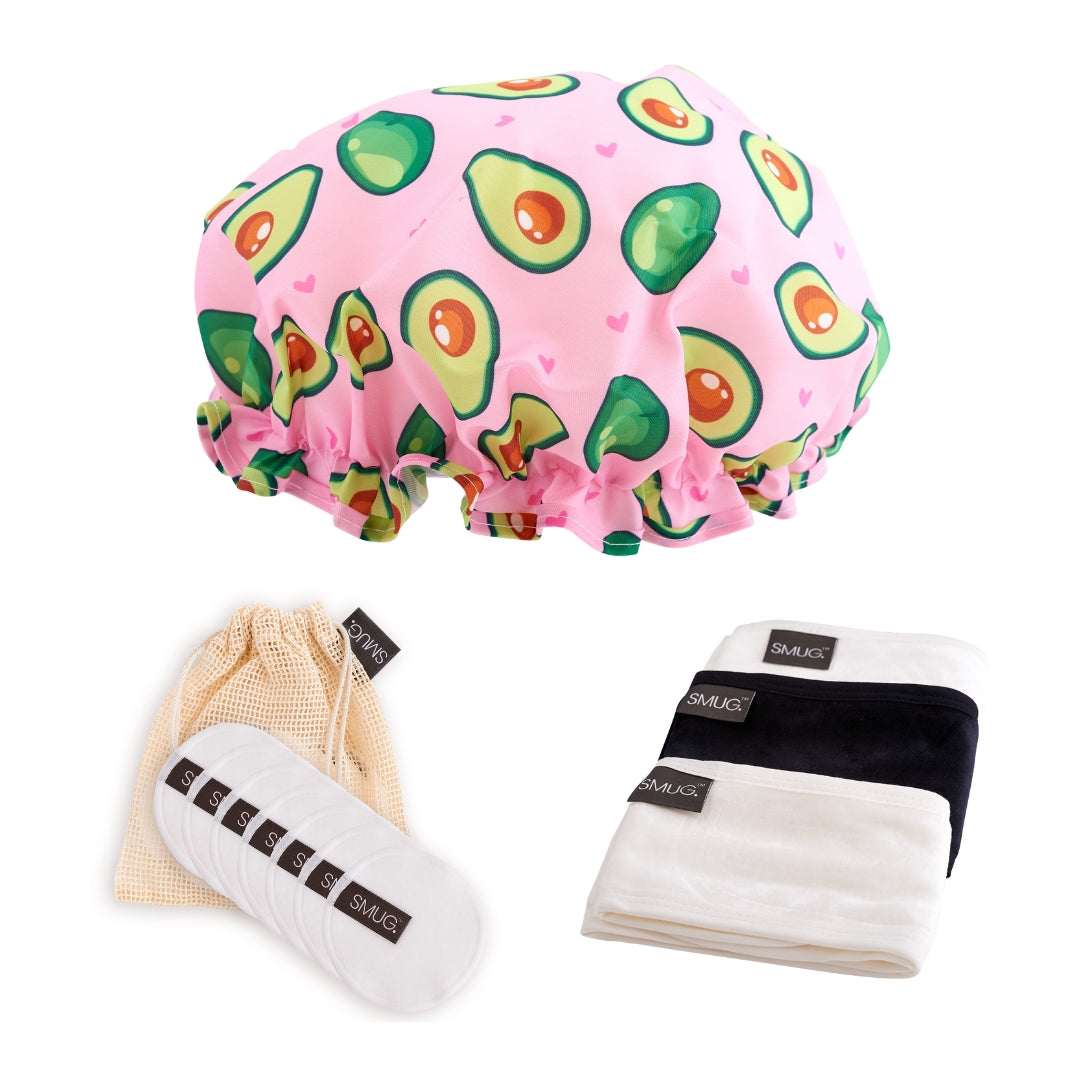 Shower & Spa Set - Various Prints Avocado