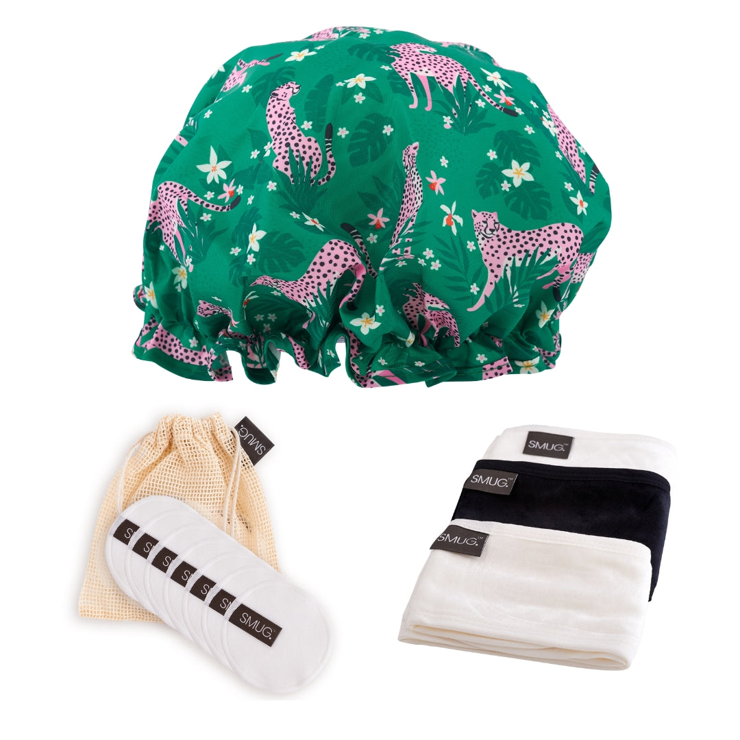 Shower & Spa Set - Various Prints Cheetah