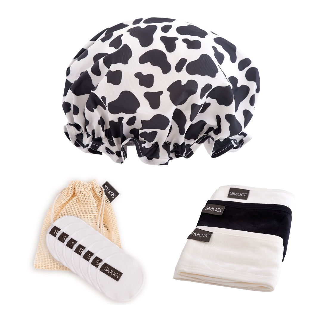 Shower & Spa Set - Various Prints Cow