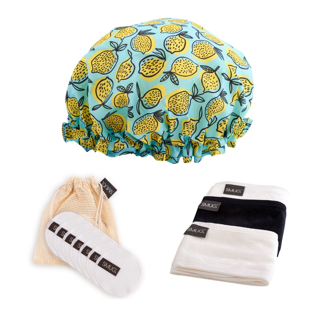 Shower & Spa Set - Various Prints Lemon