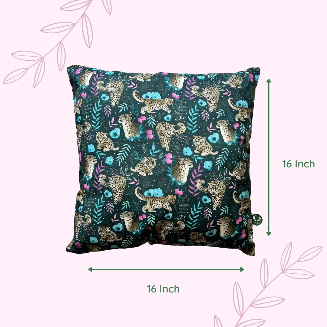 Snow Leopard Cushion Cover